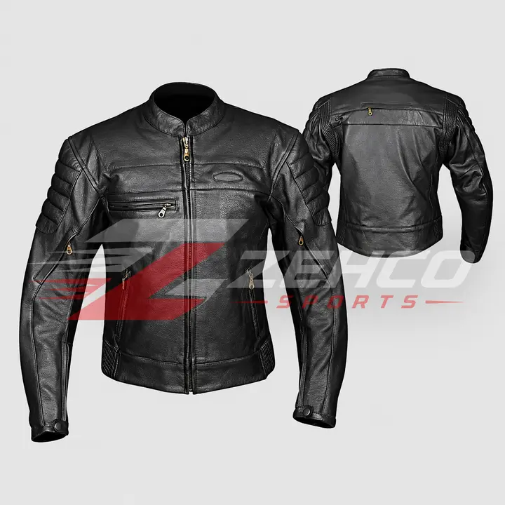 Custom motorcycle leather jacket manufacturer 14