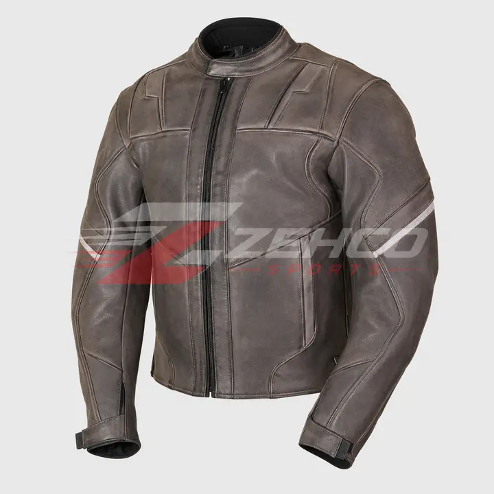 Custom motorcycle leather jacket manufacturer 15