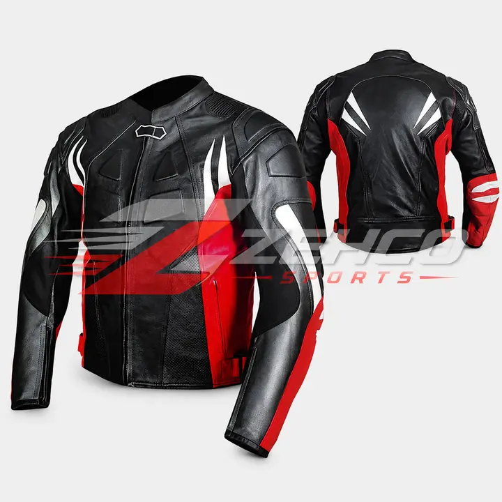 Custom motorcycle leather jacket manufacturer 4